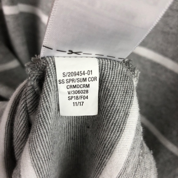 Old Navy 100% Cotton V-Neck Soft Wash Striped - Picture 7 of 9